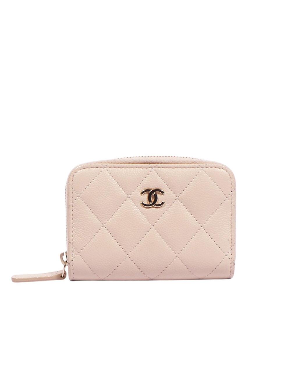 Chanel Classic Caviar Zipper Card #358762C55B